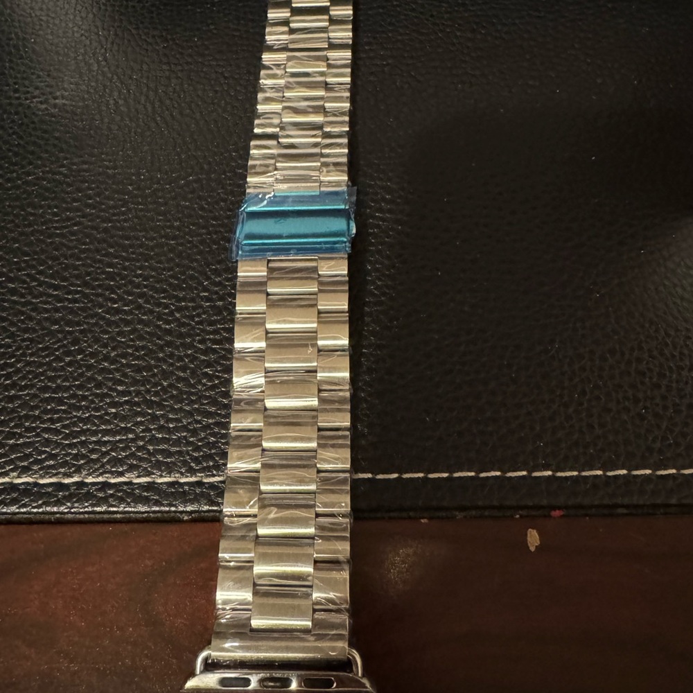 Silver Metal Watch Band